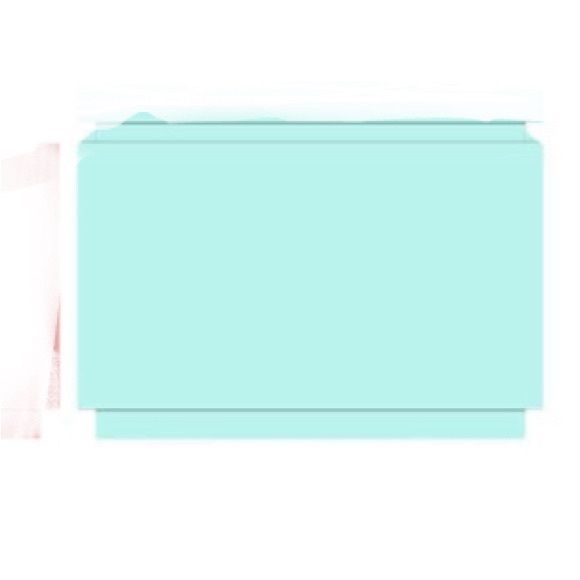 NIB 📦 Liveitall Stackable 1 Light Blue Modern Wood Small 15.7in Drawer Dresser - Picture 1 of 11